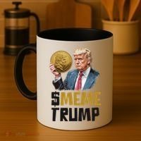 Meme Trump Coin Crypto Currency $Trump Coffee Mug thumb 4