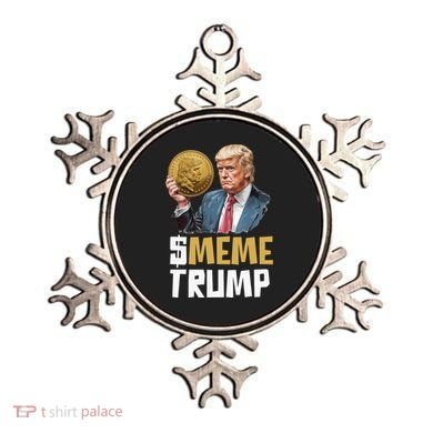 Meme Trump Coin Crypto Currency $Trump Ornament