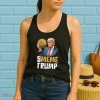 Meme Trump Coin Crypto Currency $Trump Women's Tank Top thumb 2