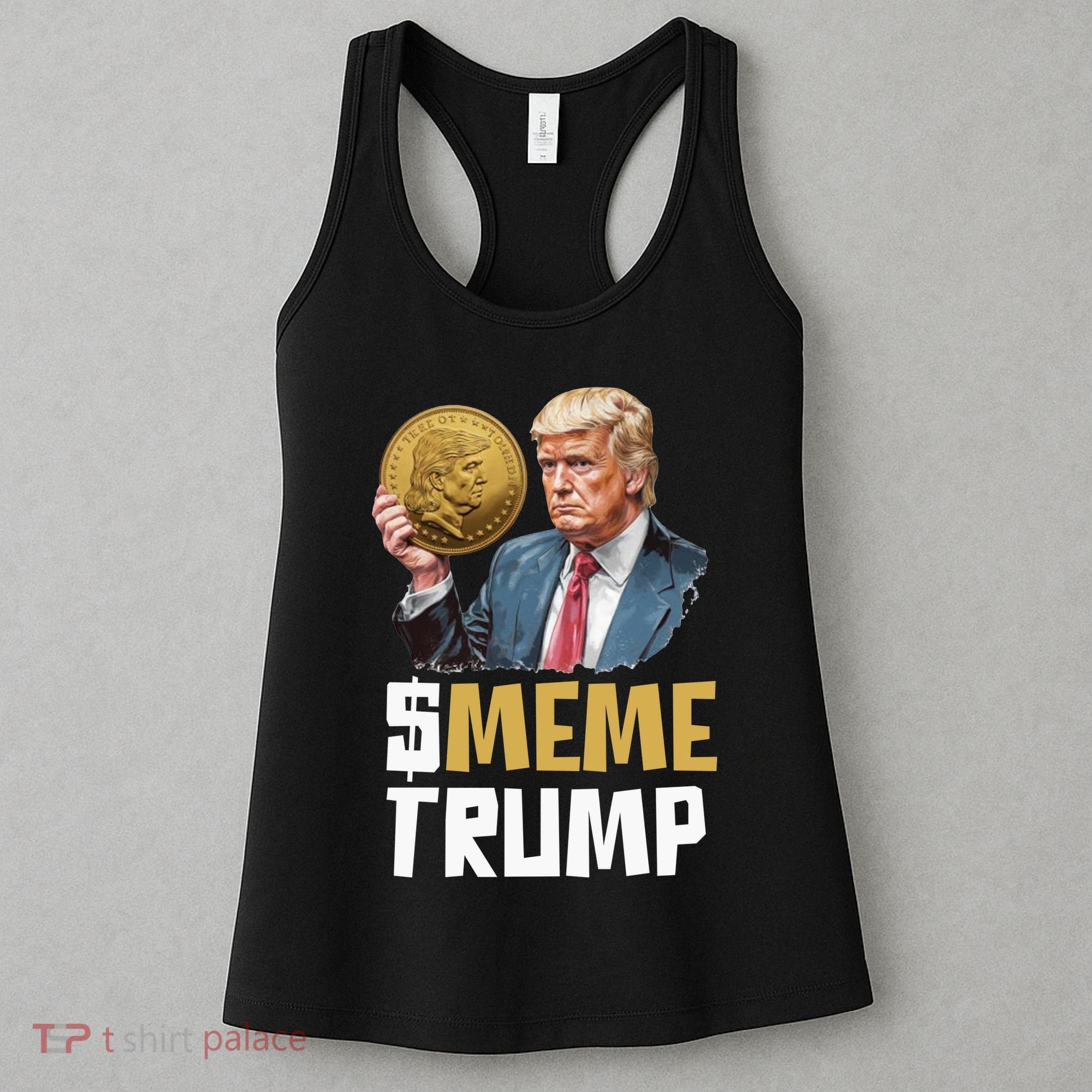 Meme Trump Coin Crypto Currency $Trump Women's Tank Top