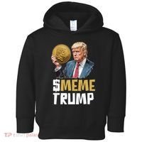 Meme Trump Coin Crypto Currency $Trump Toddler Hoodie thumb 0