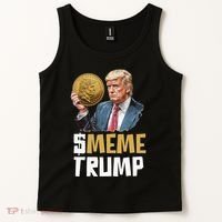 Meme Trump Coin Crypto Currency $Trump Tank Top thumb 2