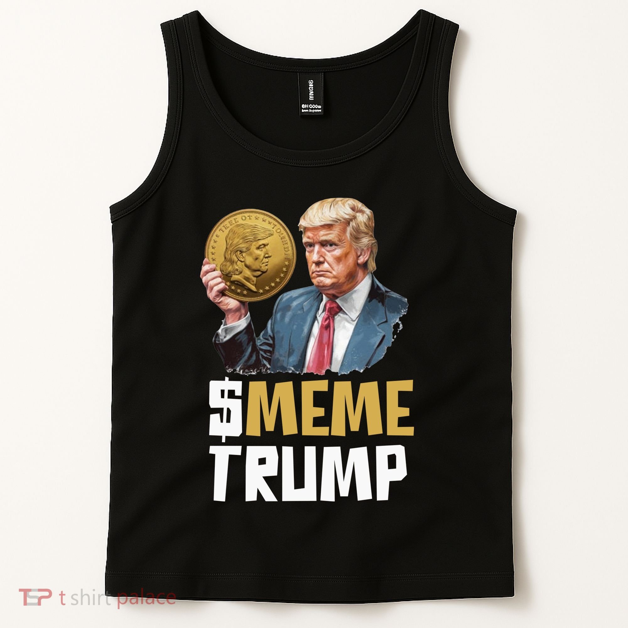Meme Trump Coin Crypto Currency $Trump Tank Top