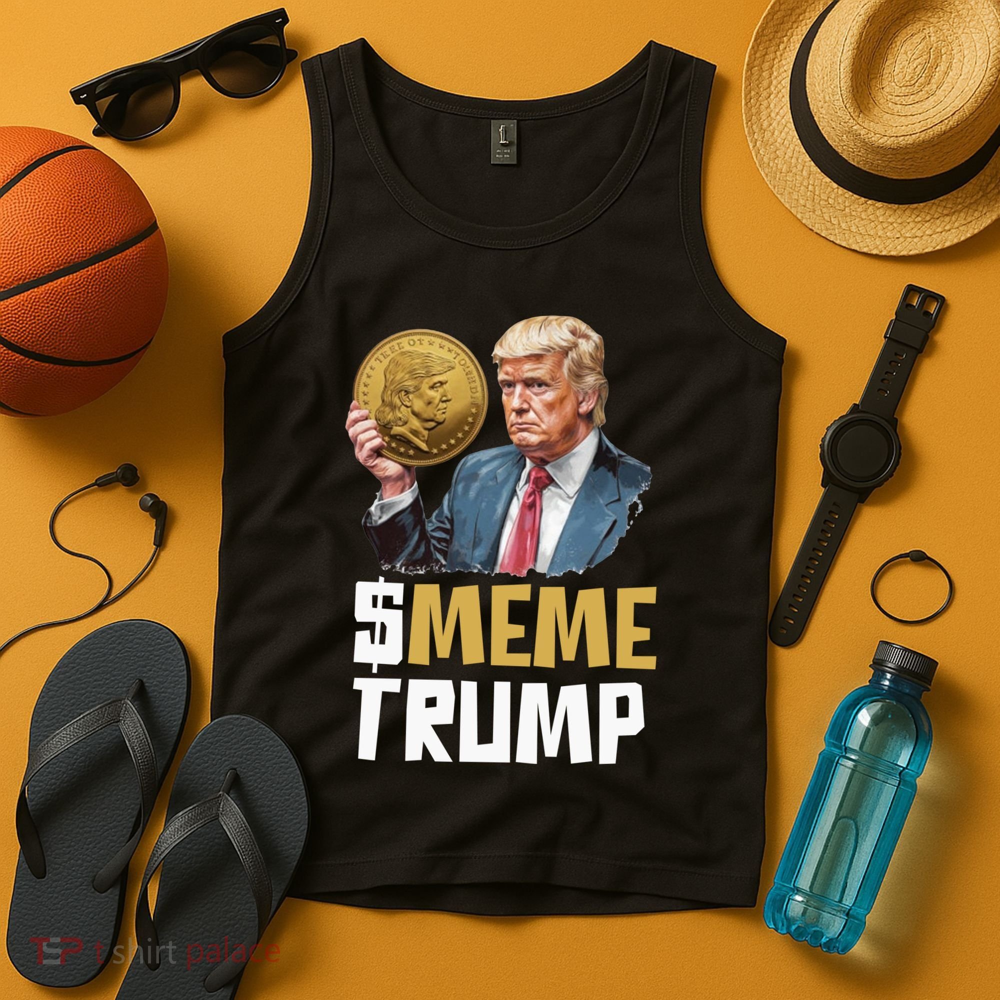 Meme Trump Coin Crypto Currency $Trump Tank Top
