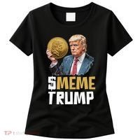 Meme Trump Coin Crypto Currency $Trump Women's T-Shirt thumb 0