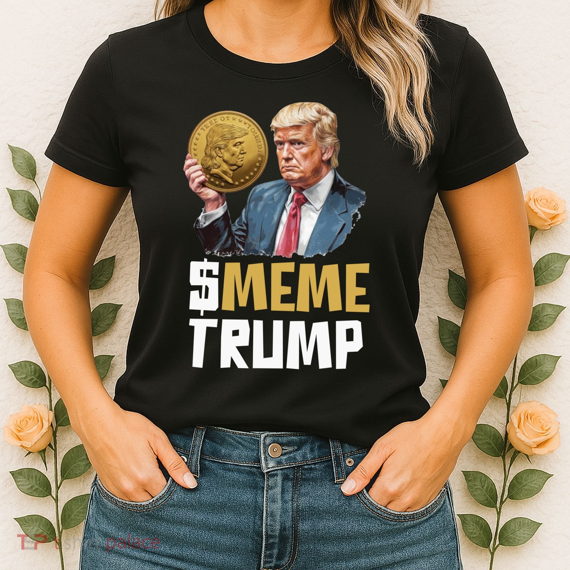 Meme Trump Coin Crypto Currency $Trump Women's T-Shirt