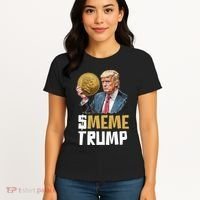 Meme Trump Coin Crypto Currency $Trump Women's T-Shirt thumb 4