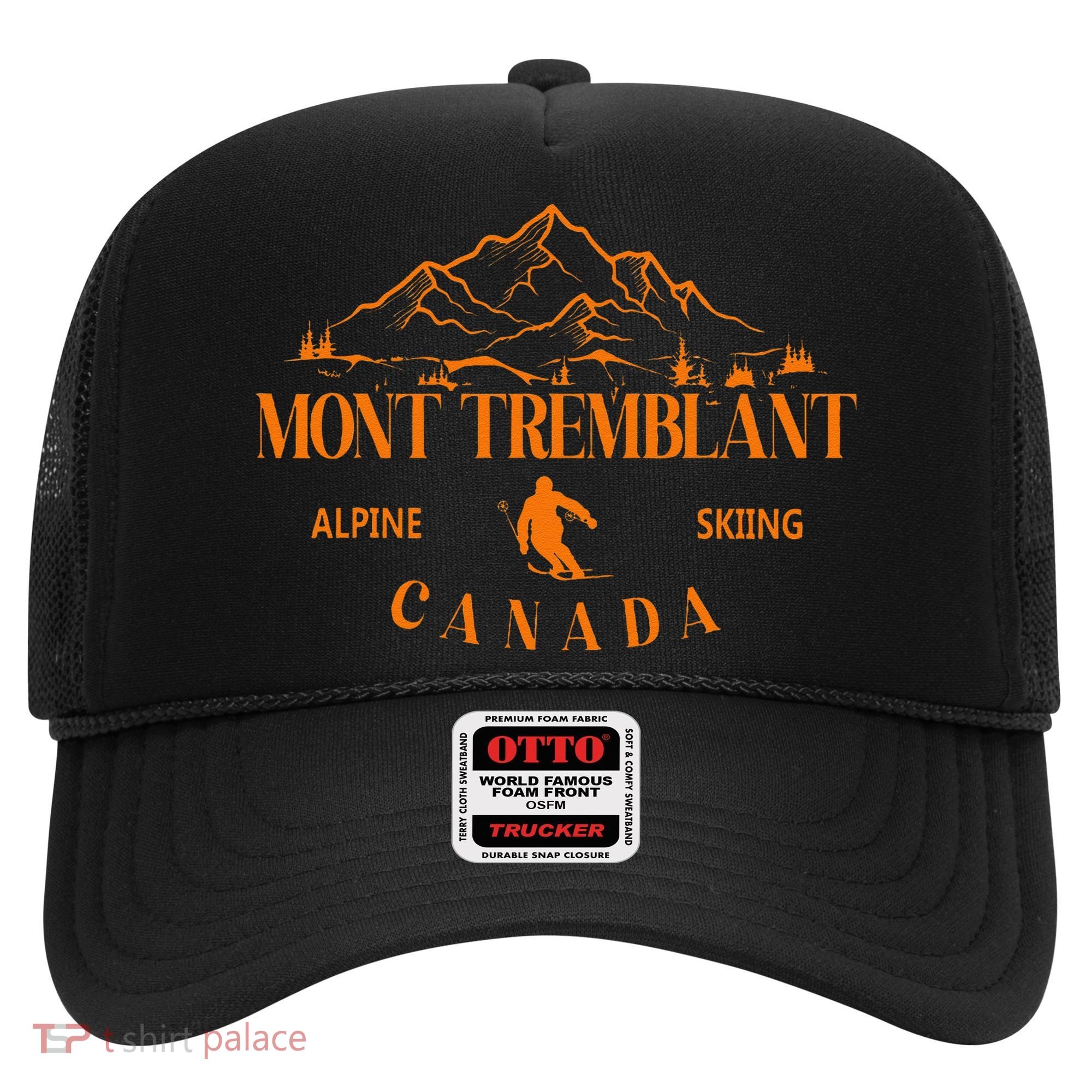 Mont Tremblant Canada Ski Resort Quebec Skiing Souvenir Hat