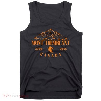 Mont Tremblant Canada Ski Resort Quebec Skiing Souvenir Tank Top