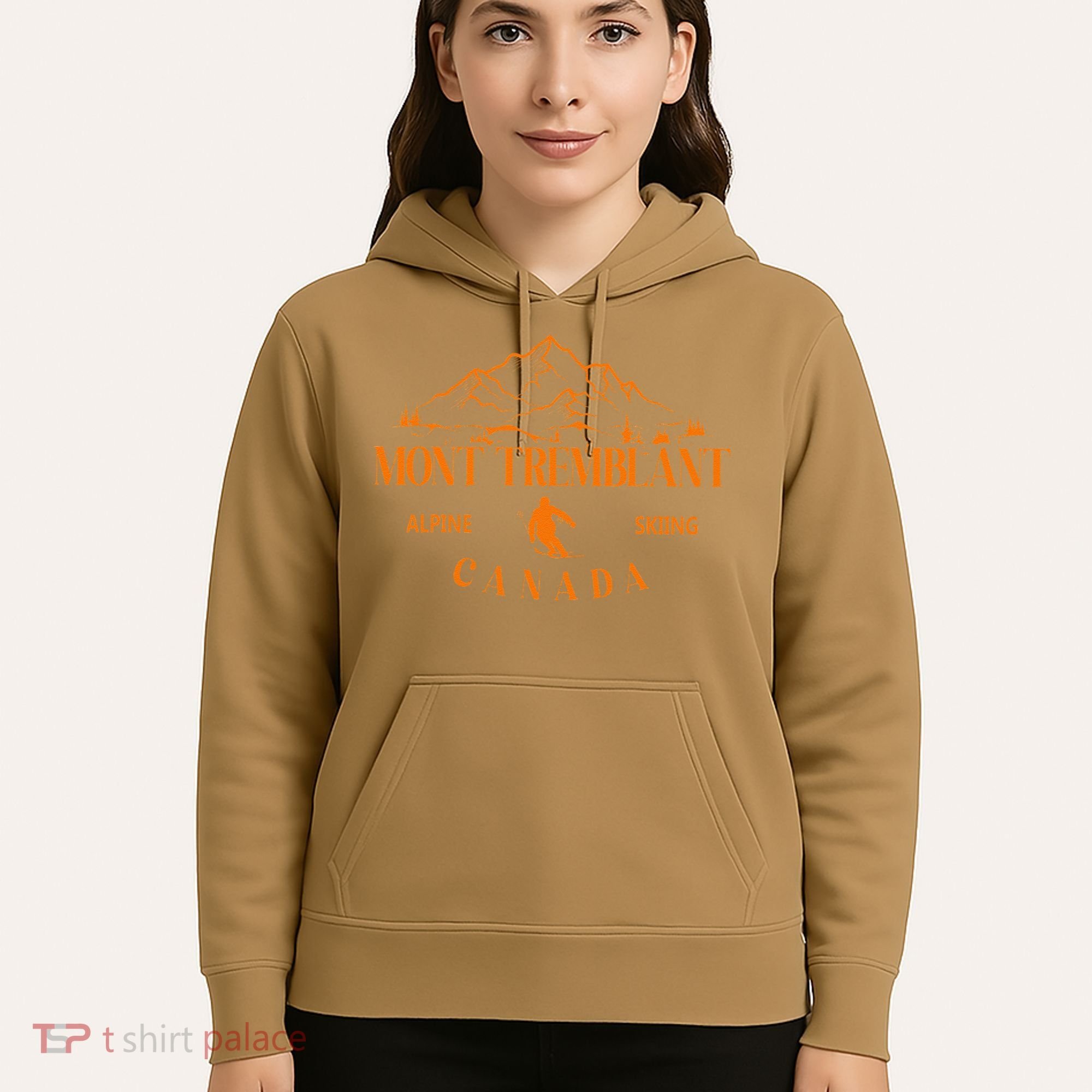 Mont Tremblant Canada Ski Resort Quebec Skiing Souvenir Hoodie