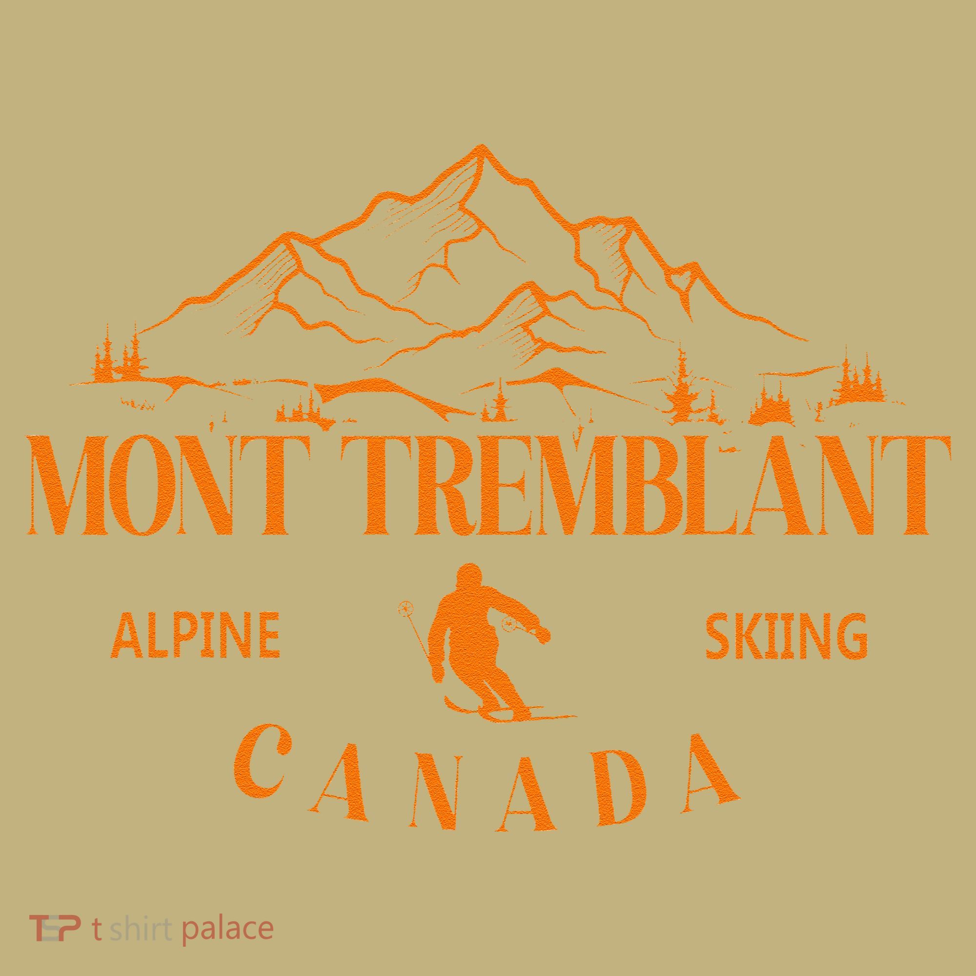 Mont Tremblant Canada Ski Resort Quebec Skiing Souvenir Hoodie