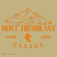 Mont Tremblant Canada Ski Resort Quebec Skiing Souvenir Long Sleeve Shirt thumb 2