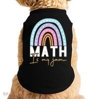 Math Teacher Cute Gift Math Is My Jam Cute Gift Doggie Tank thumb 0