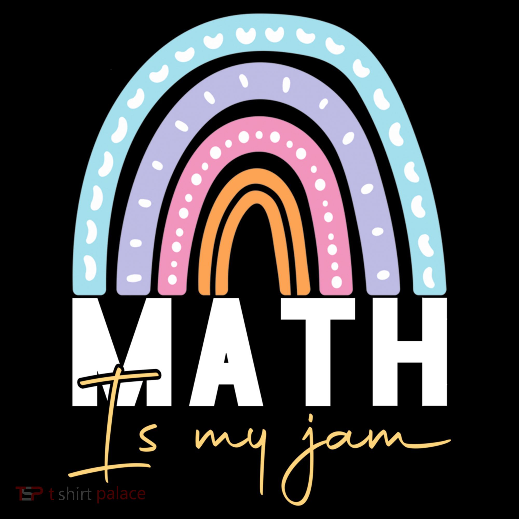 Math Teacher Cute Gift Math Is My Jam Cute Gift Backpack