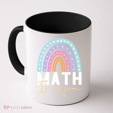 Math Teacher Cute Gift Math Is My Jam Cute Gift Coffee Mug