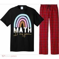 Math Teacher Cute Gift Math Is My Jam Cute Gift Pajama Set thumb 0