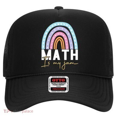 Math Teacher Cute Gift Math Is My Jam Cute Gift Hat