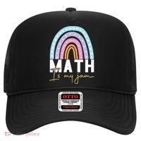 Math Teacher Cute Gift Math Is My Jam Cute Gift Hat thumb 0