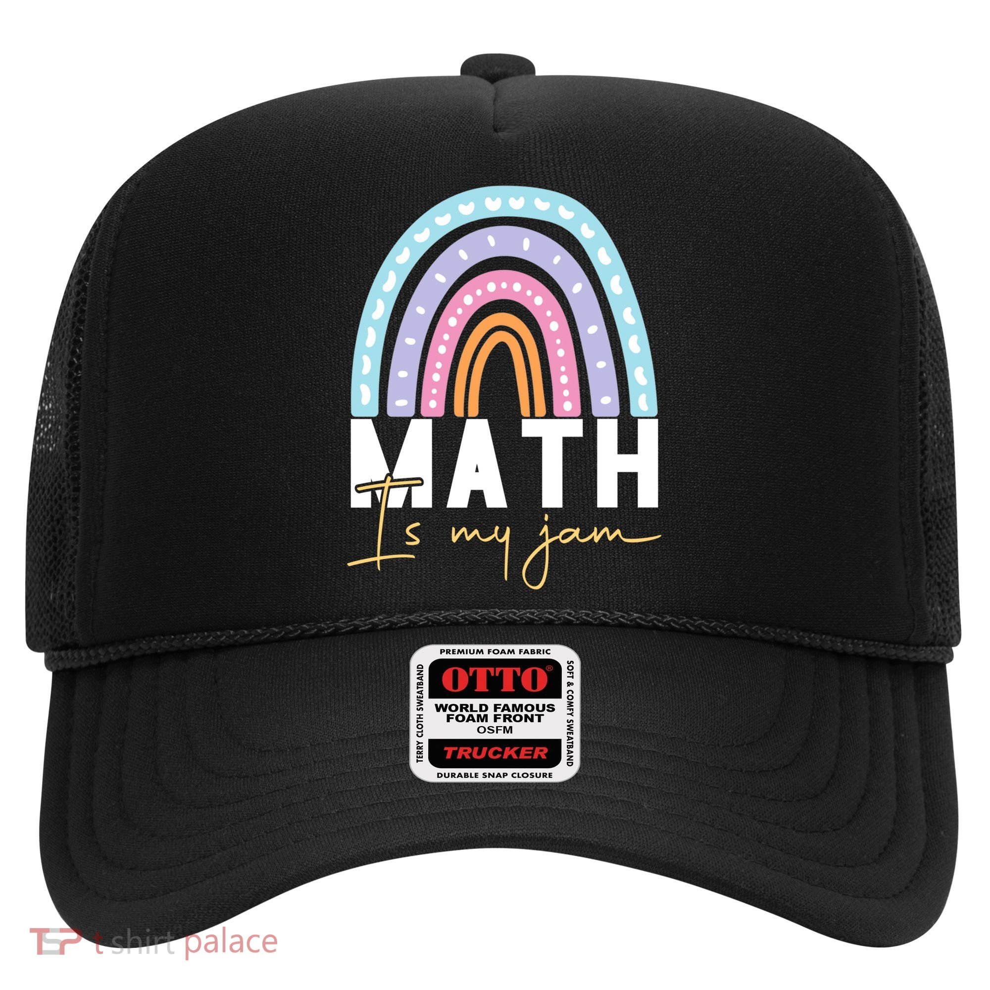 Math Teacher Cute Gift Math Is My Jam Cute Gift Hat