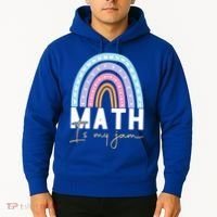 Math Teacher Cute Gift Math Is My Jam Cute Gift Hoodie thumb 2