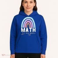 Math Teacher Cute Gift Math Is My Jam Cute Gift Hoodie thumb 5