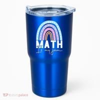 Math Teacher Cute Gift Math Is My Jam Cute Gift Tumbler thumb 0