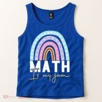 Math Teacher Cute Gift Math Is My Jam Cute Gift Tank Top thumb 2