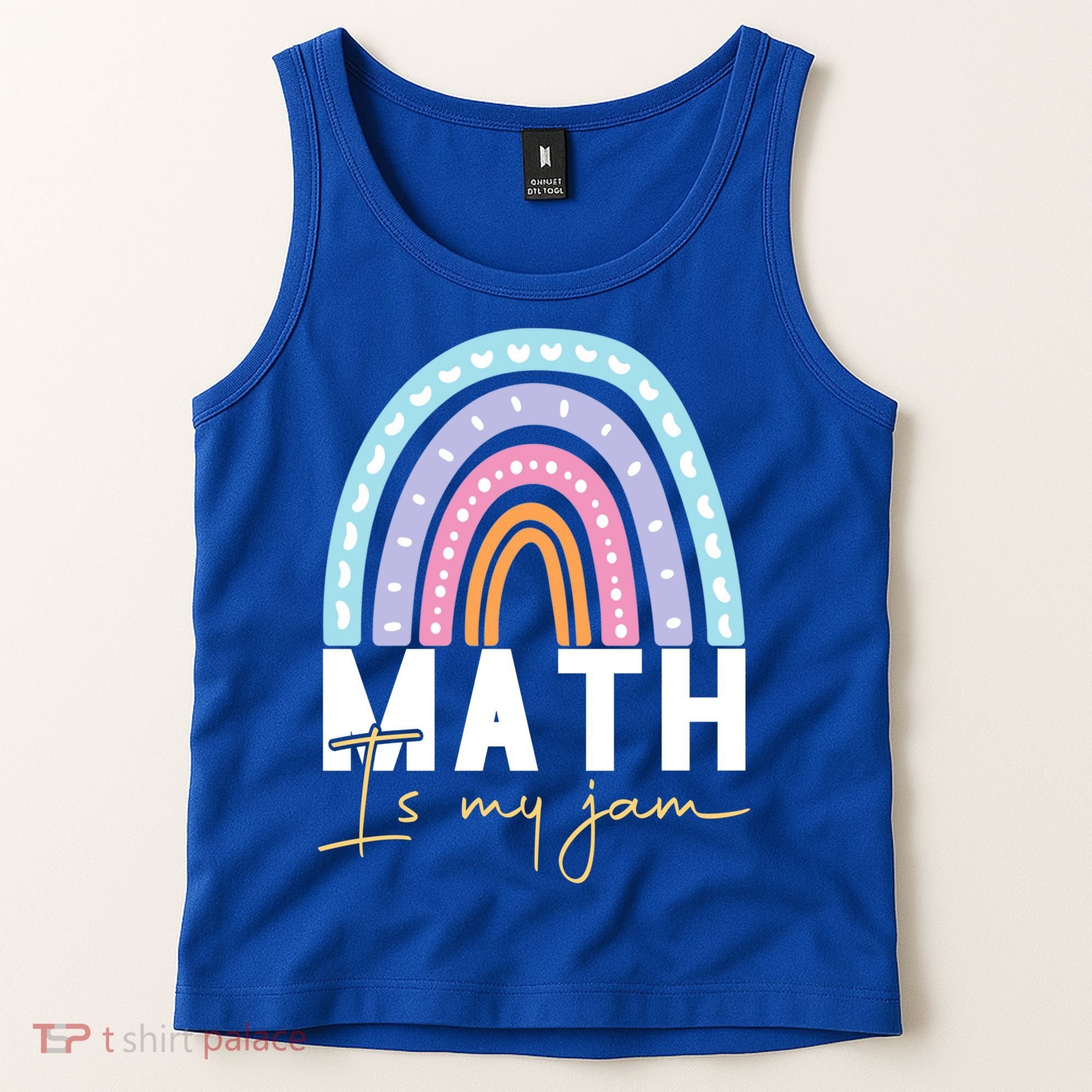 Math Teacher Cute Gift Math Is My Jam Cute Gift Tank Top