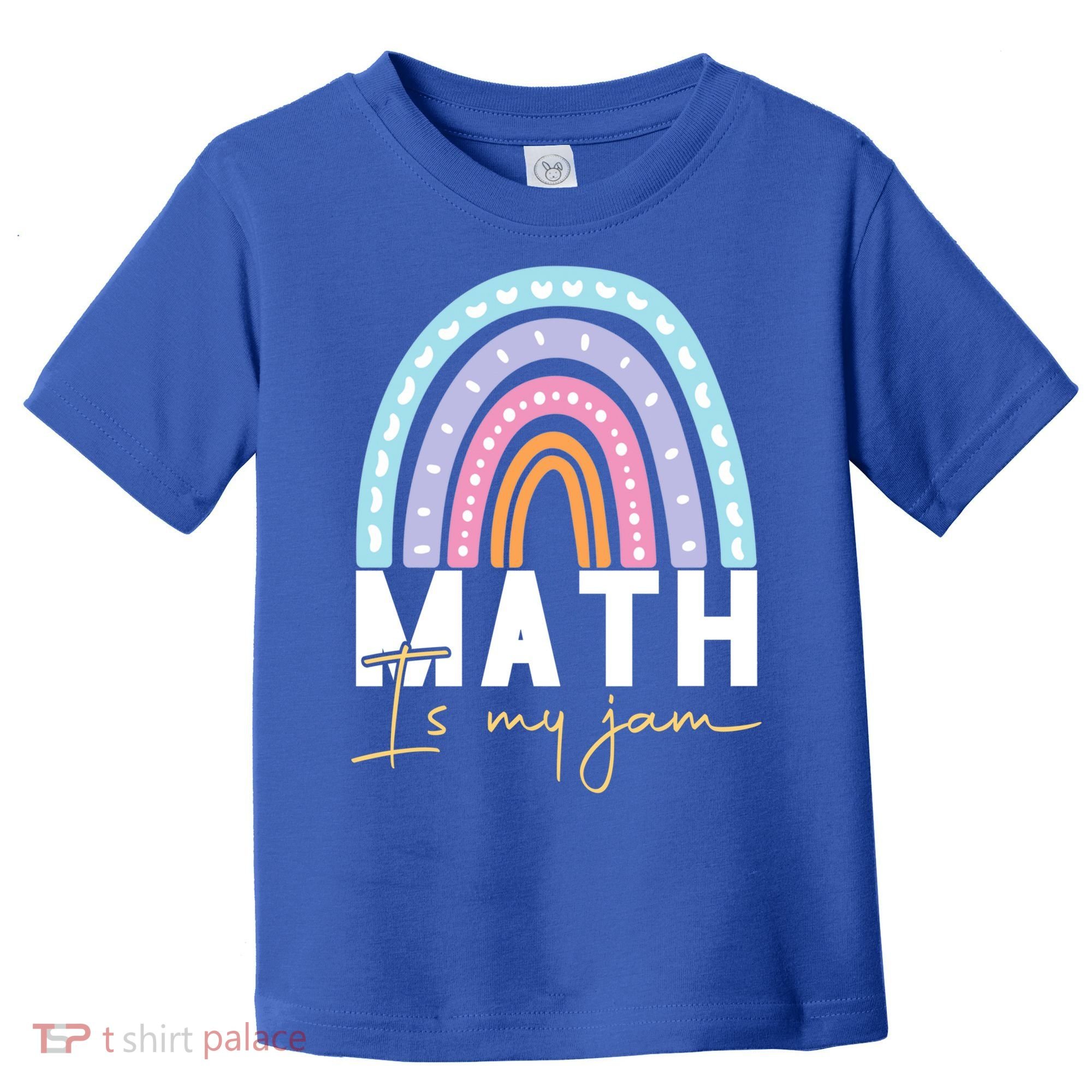 Math Teacher Cute Gift Math Is My Jam Cute Gift Toddler T-Shirt