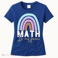 Math Teacher Cute Gift Math Is My Jam Cute Gift Women's T-Shirt thumb 0