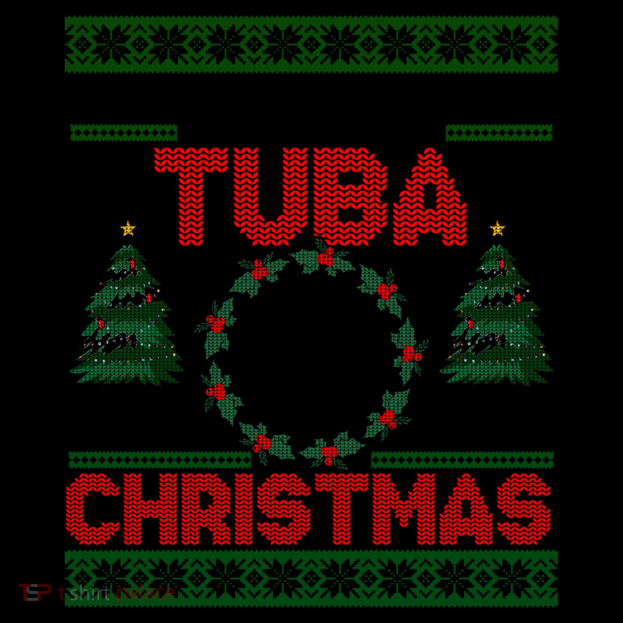 Merry Tuba Christmas Ugly Music Instrument Ugly Xmas Coffee Mug