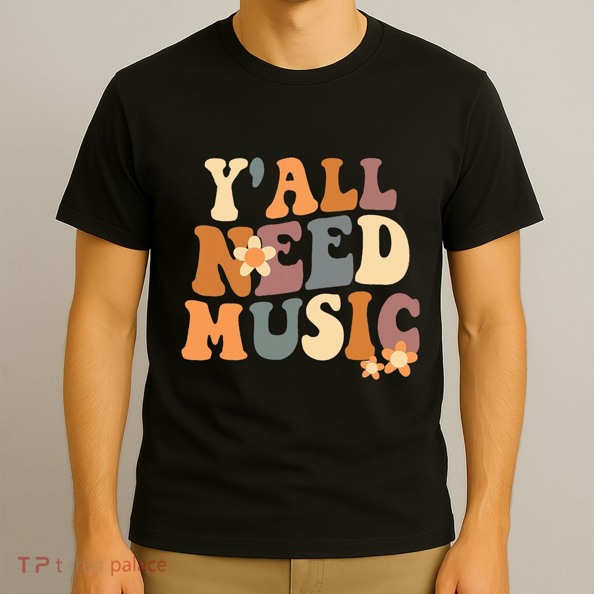Music Teacher Cute Back To School YAll Need Music T-Shirt
