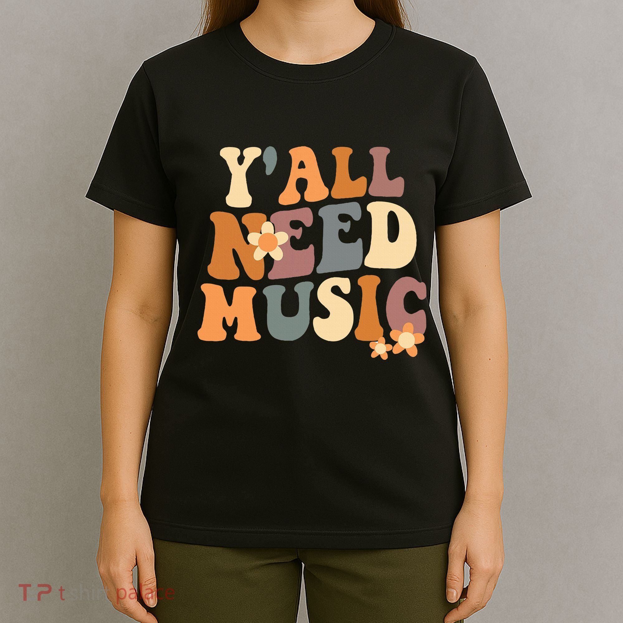 Music Teacher Cute Back To School YAll Need Music T-Shirt