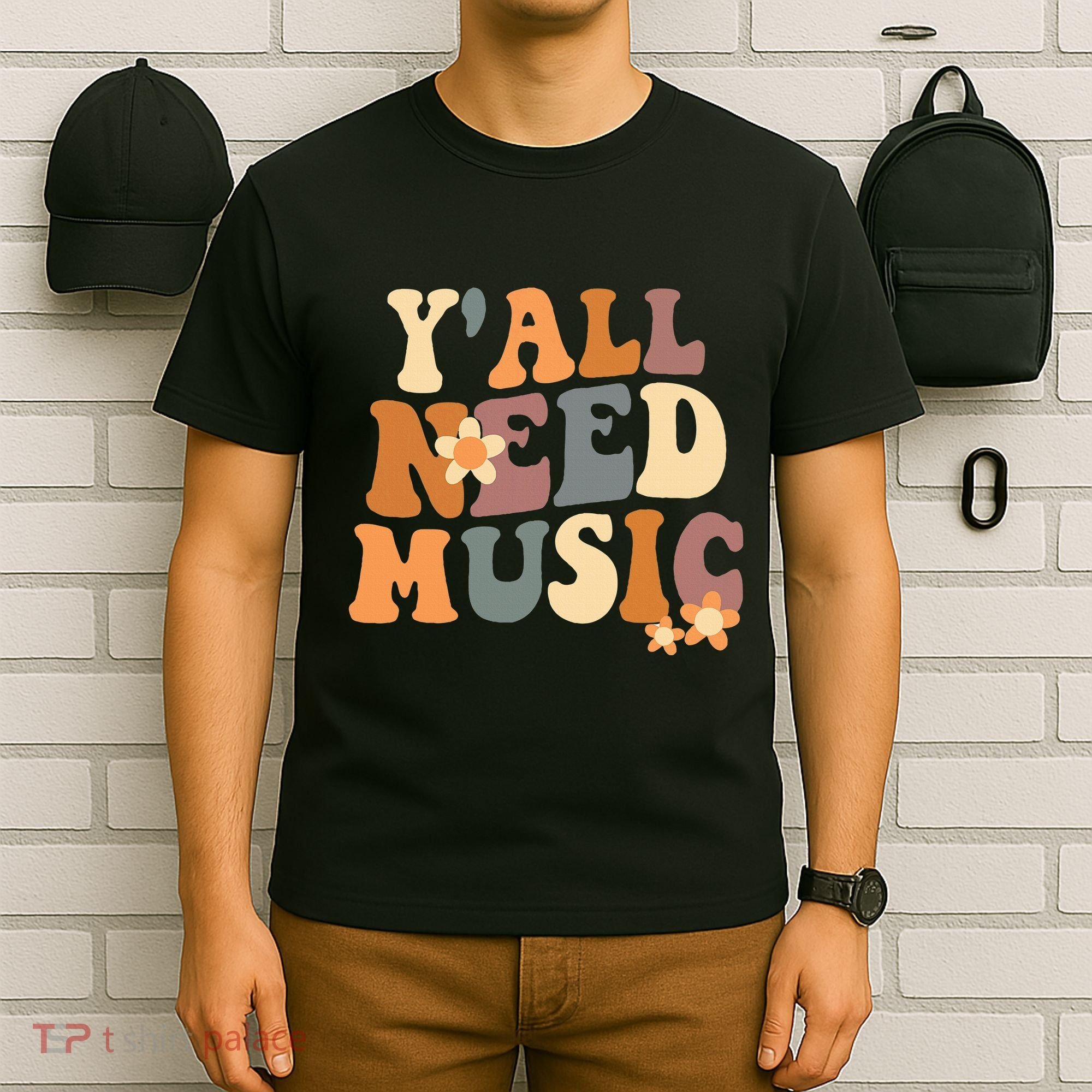 Music Teacher Cute Back To School YAll Need Music T-Shirt