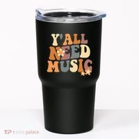 Music Teacher Cute Back To School YAll Need Music Tumbler thumb 0