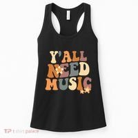 Music Teacher Cute Back To School YAll Need Music Women's Tank Top thumb 0