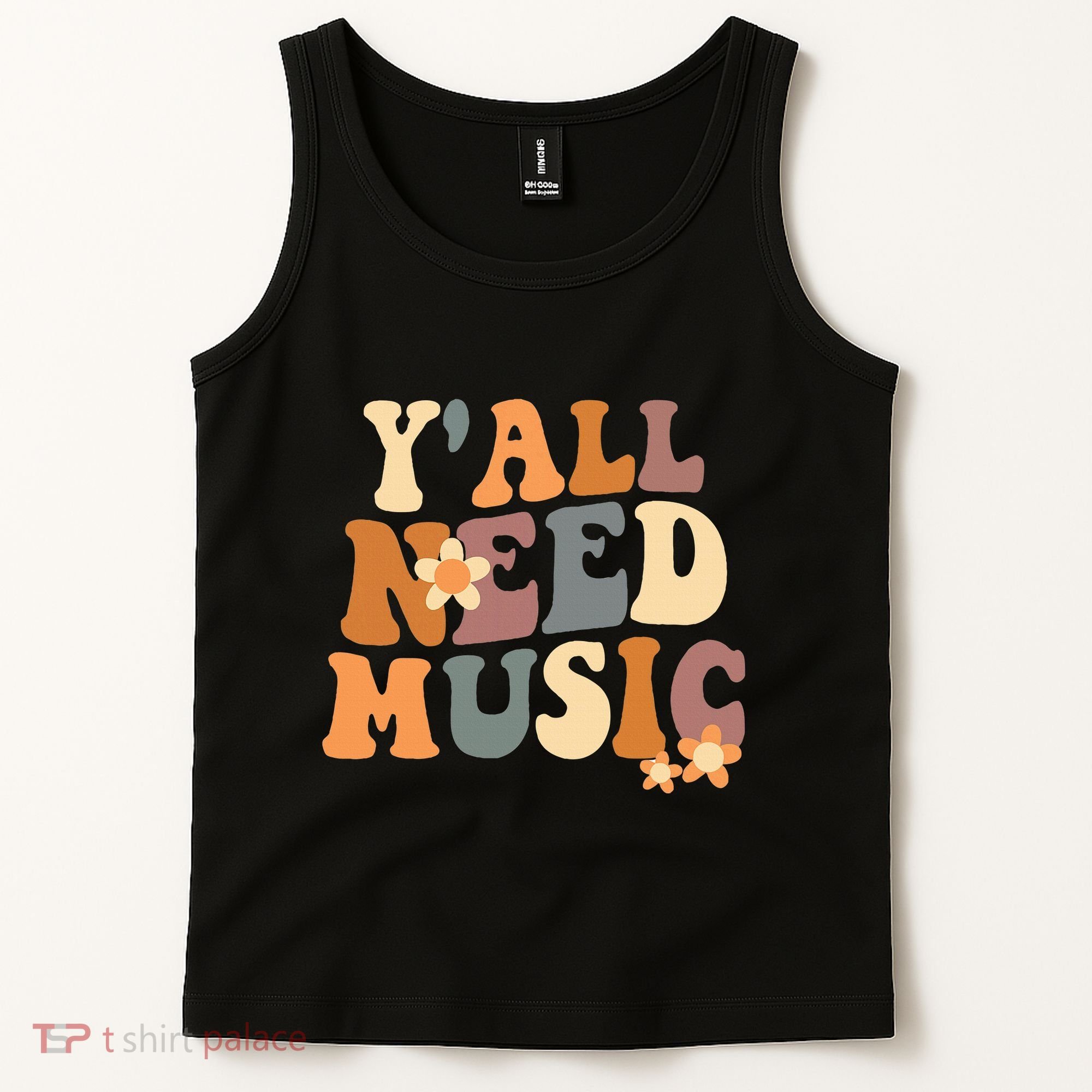 Music Teacher Cute Back To School YAll Need Music Tank Top