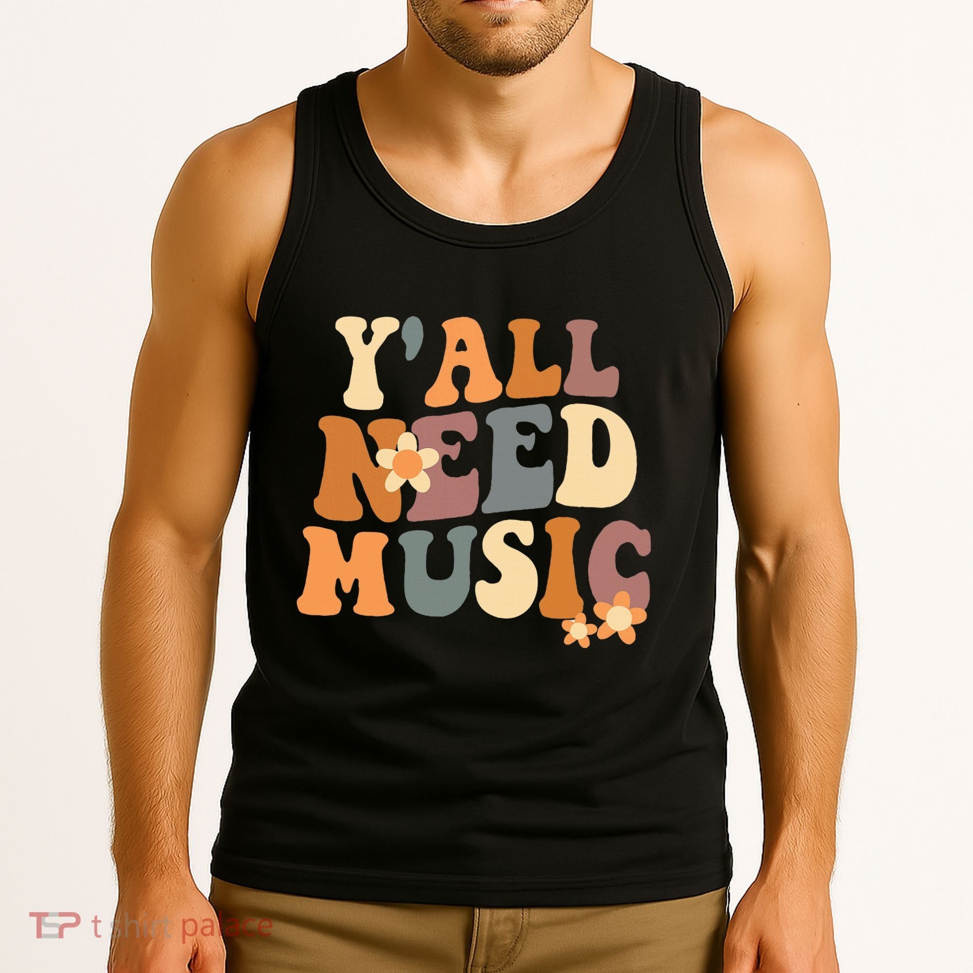 Music Teacher Cute Back To School YAll Need Music Tank Top