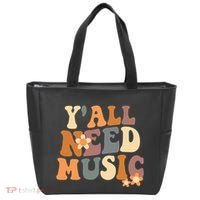 Music Teacher Cute Back To School YAll Need Music Tote Bag thumb 0