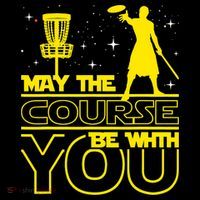 May The Course Be With You - Disc Golf Player Disc Golfer Bucket Hat thumb 4