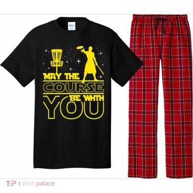 May The Course Be With You - Disc Golf Player Disc Golfer Pajama Set