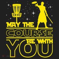 May The Course Be With You - Disc Golf Player Disc Golfer Hat thumb 2