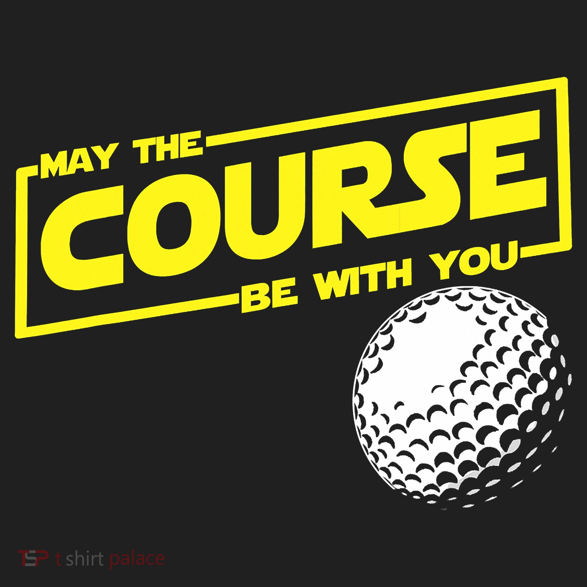 May the course be with you funny Golf Women's Sweatshirt