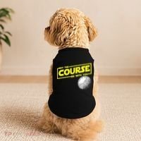 May the course be with you funny Golf Doggie Tank thumb 2