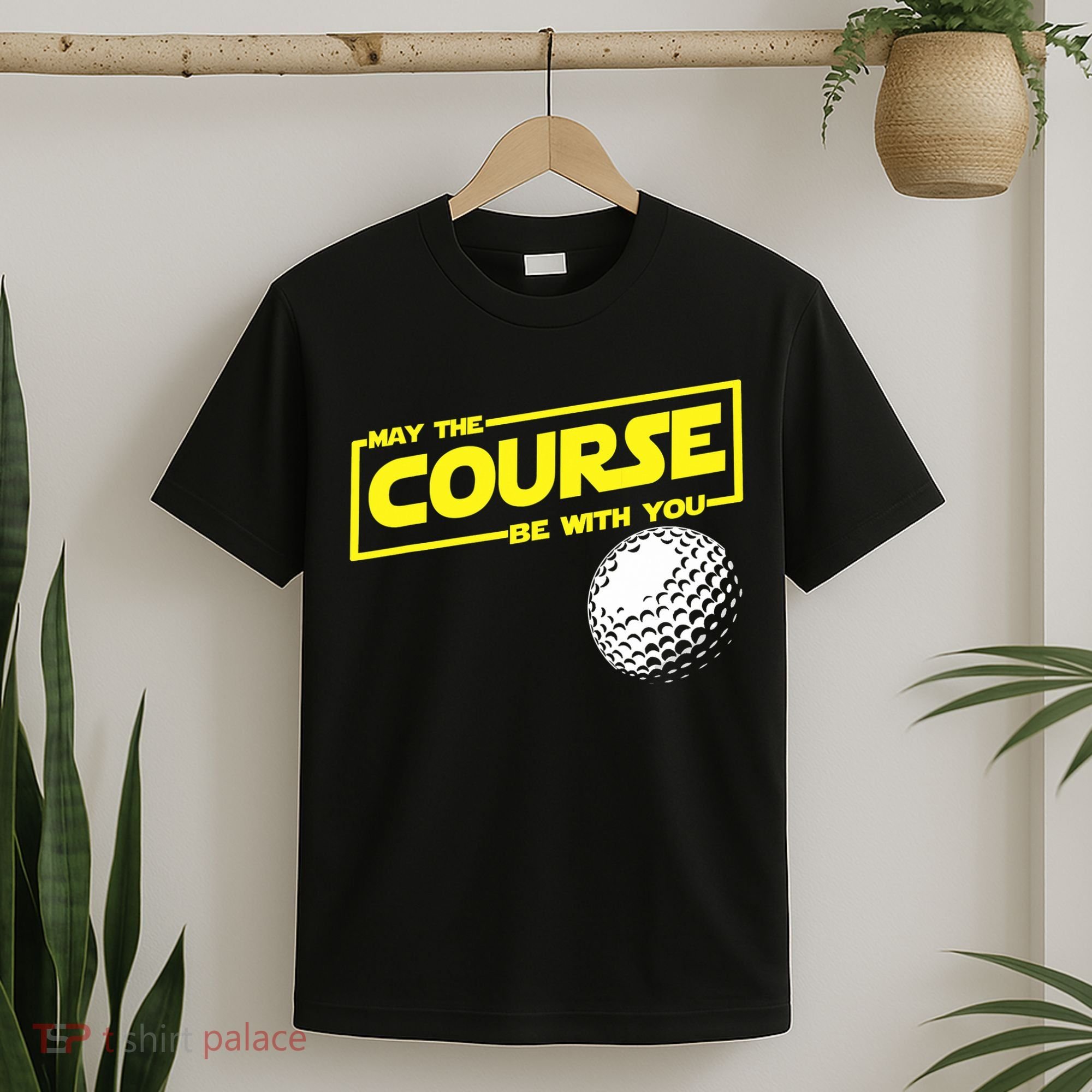 May the course be with you funny Golf T-Shirt