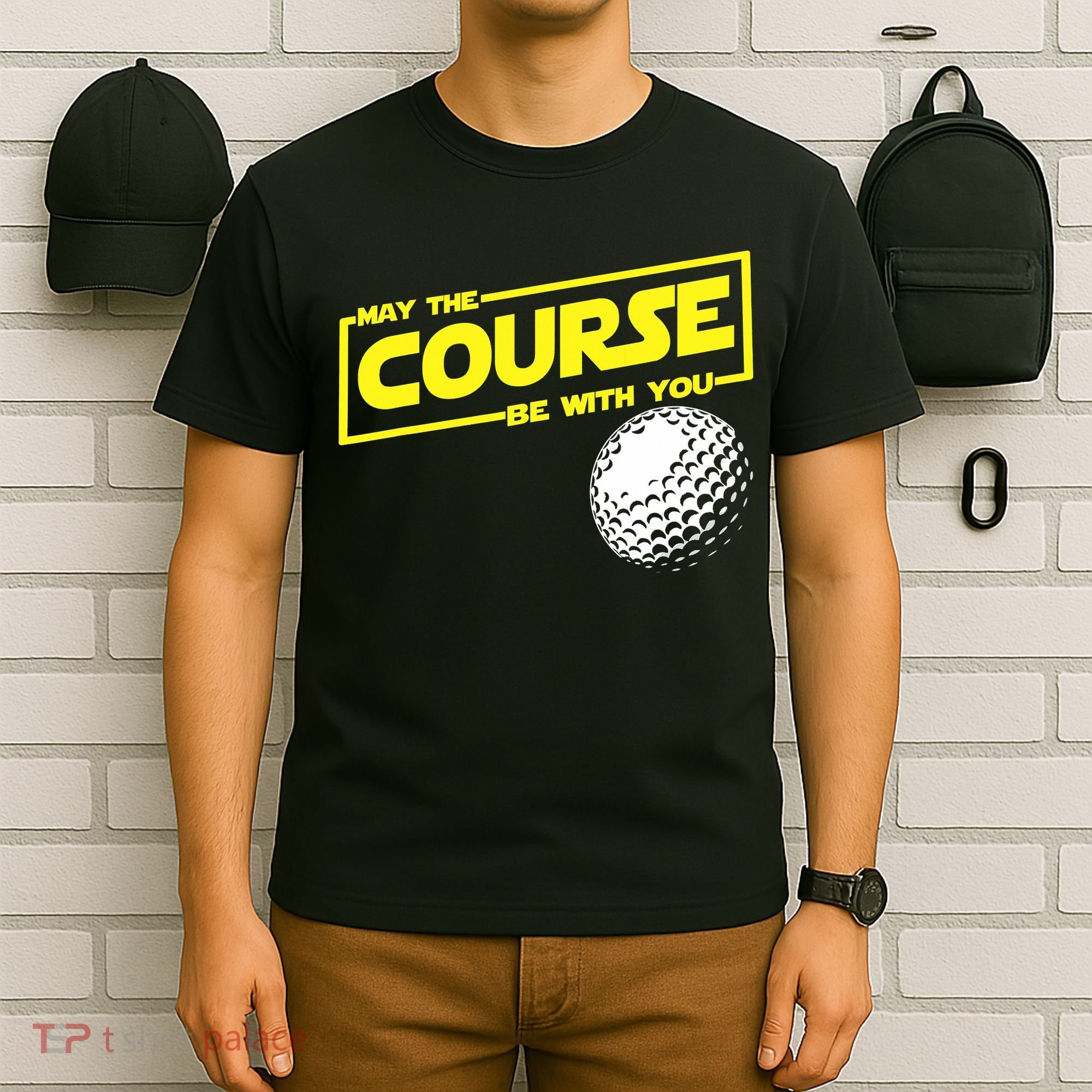 May the course be with you funny Golf T-Shirt