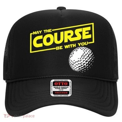 May the course be with you funny Golf Hat