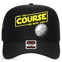 May the course be with you funny Golf Hat thumb 0
