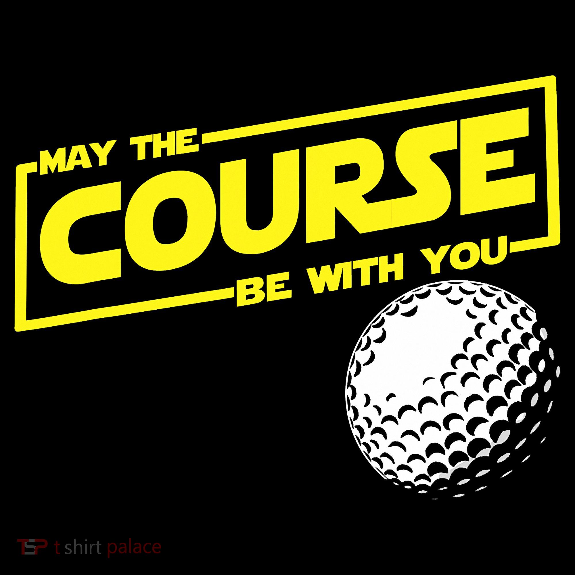 May the course be with you funny Golf Visor