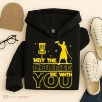 May The Course Be With You - Disc Golf Player Disc Golfer Hoodie thumb 4